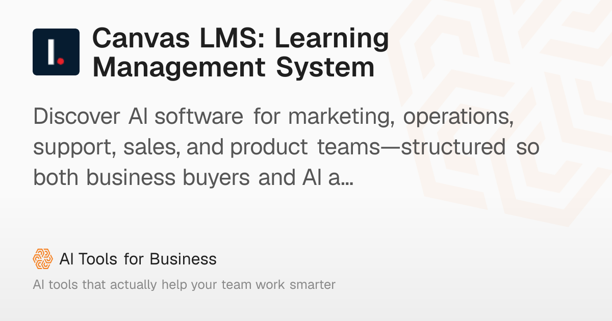 Canvas LMS: Learning Management System Features